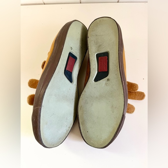 Jack Purcell Converse Leather Sneakers with straps US size 8 Gold Brown - Picture 12 of 15